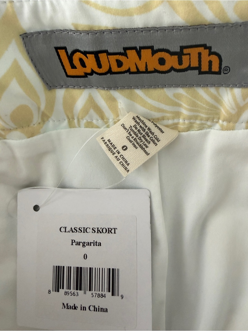 Loudmouth ClassicGolf Skort - Pargarita -Size 0
NWT - Picture 7 of 7